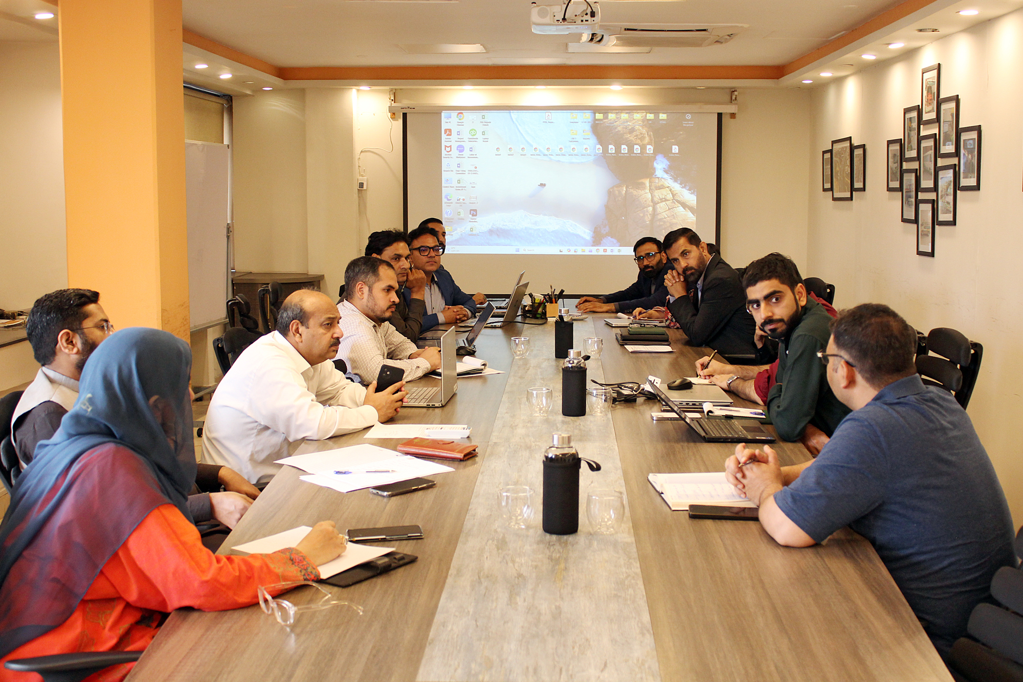 P4A conducted 1st training session on Project Management System to ...